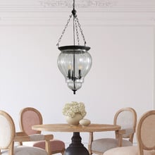 Paxton Glass 3 Light Pendant
